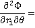 d2phi by dr1 dtheta=